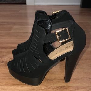 Black heels